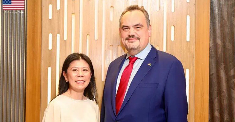 এমন একটি দেশে ফিরে আসতে পেরে আমি ও আমার স্ত্রী আনন্দিত: নতুন মার্কিন রাষ্ট্রদূত