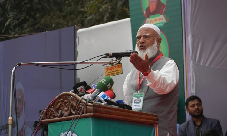 চাঁদাবাজদের ভালো পথে ফিরে আসতে অনুরোধ করলেন জামায়াত আমির