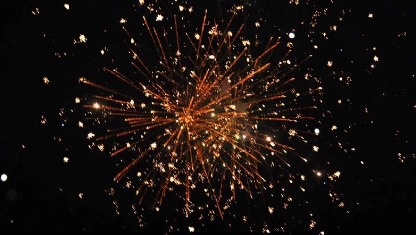 বিধি নিষেধ উপেক্ষা করে আতশবাজির ঝলকানিতে নতুন বছরকে আলিঙ্গন