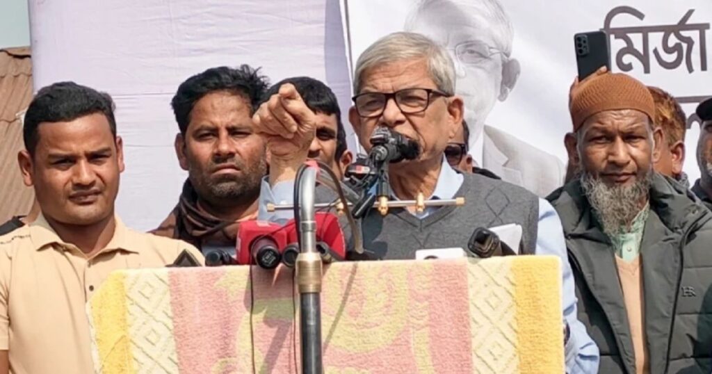 রাজনীতিতে দয়া করে মিথ্যা কথা বলবেন না: মির্জা ফখরুল