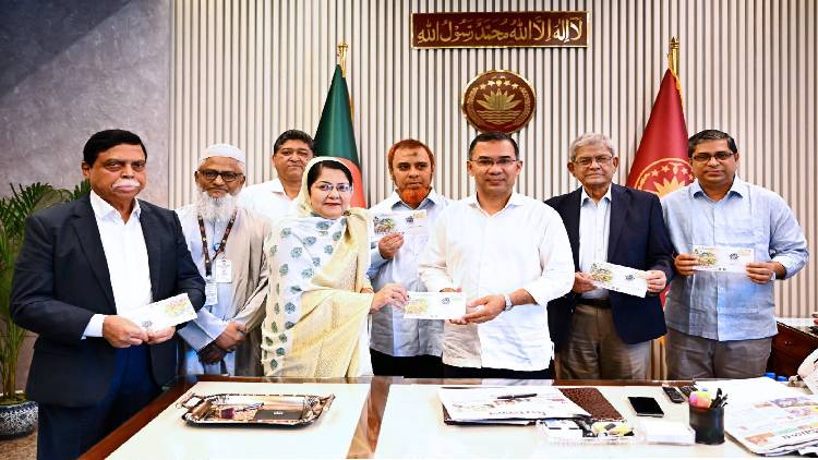 জাতীয় পল্লী উন্নয়ন দিবস-২০২৬ উপলক্ষে স্মারক ডাক টিকেট উদ্বোধন