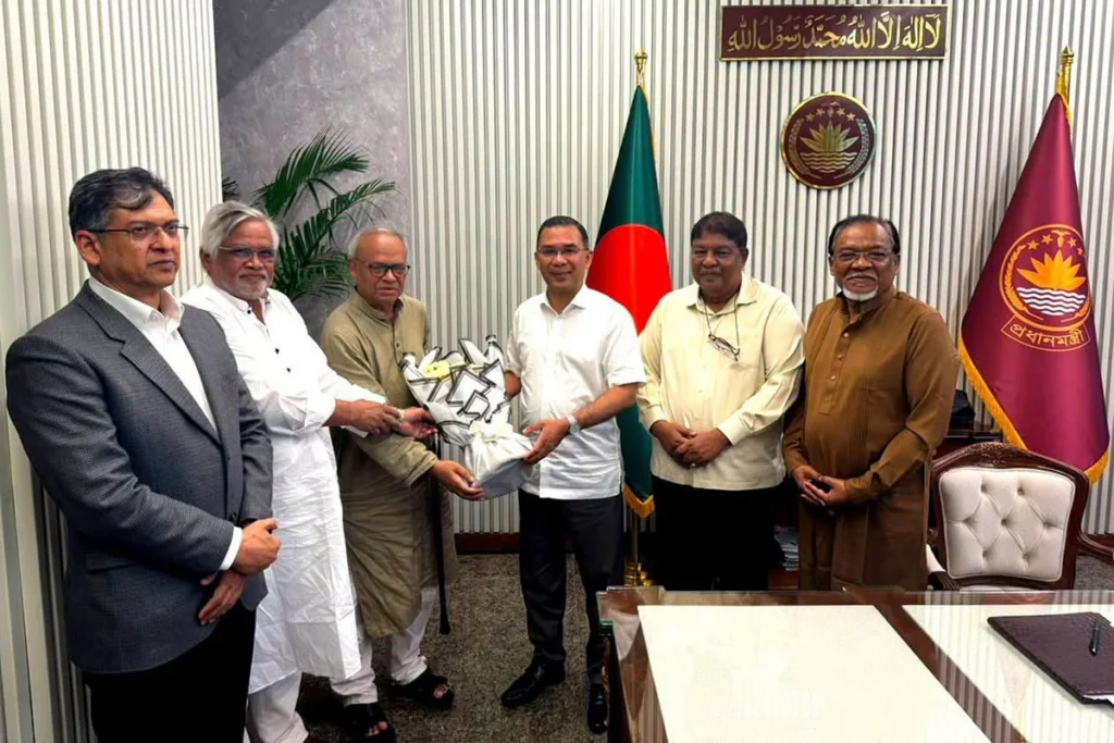 তারেক রহমানের সঙ্গে বিএনপির স্থায়ী কমিটির নতুন সদস্যদের সাক্ষাৎ