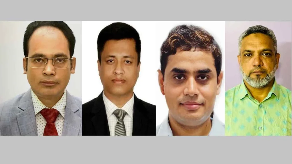 চার জেলায় নতুন ডিসি