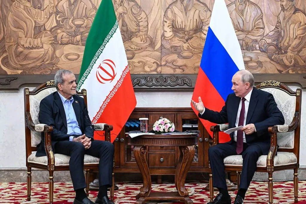 পুতিনের সাথে পেজেশকিয়ানের সাক্ষাৎ